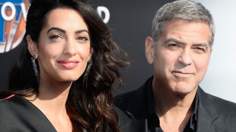 Amal y George Clooney.