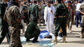 La ejecución de Mohammed al-Moghrabi en Yemen.