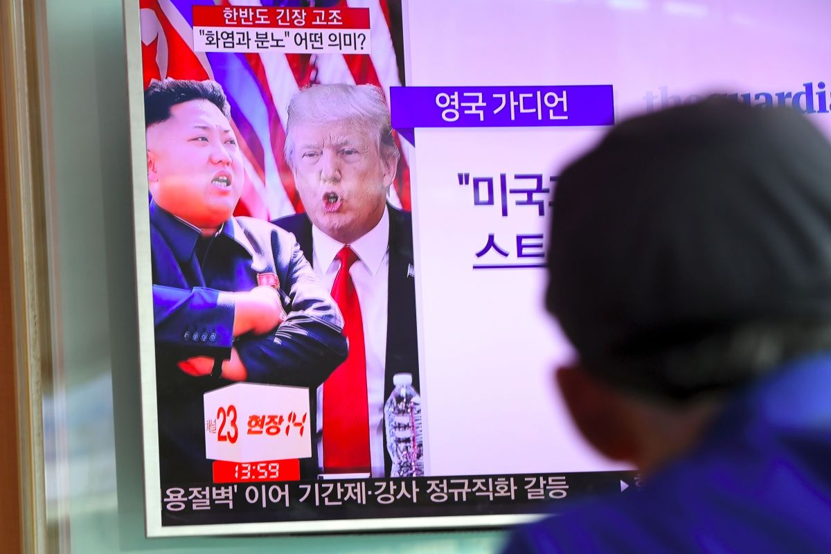 El presidente Trump ha endurecido su discurso contra Kim Jong-un.