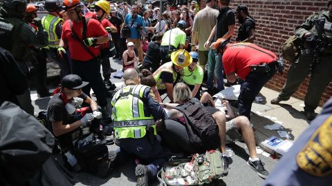 Los hechos de Charlottesville dejaron al menos 20 heridos.