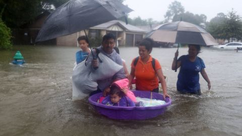 El miedo a las inundaciones está presente en las comunidades latinas del condado de Harris, Texas. (Getty Images)