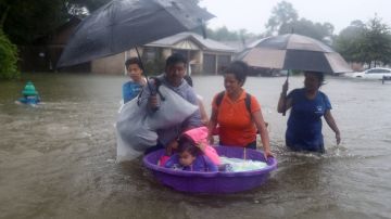 El miedo a las inundaciones está presente en las comunidades latinas del condado de Harris, Texas. (Getty Images)