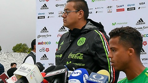 Giovani dos Santos habló en conferencia de prensa desde Cuernavaca, Morelos, sede de la concentración de la Selección Nacional de México.