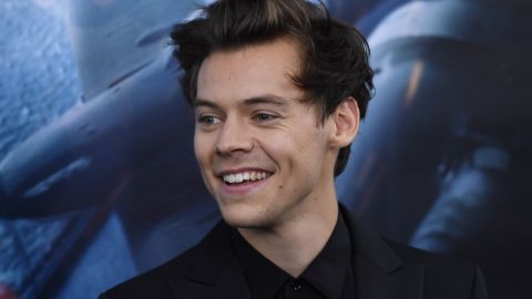 Harry Styles durante la premier de "Dunkirk" en NY