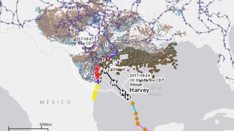 Harvey llega a Texas