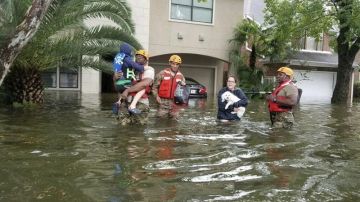 Severas inundaciones por Harvey