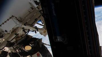 El astronauta de la NASA Jack Fischer fotografió el huracán Harvey desde el módulo de la cúpula la Estación Espacial Internacional.