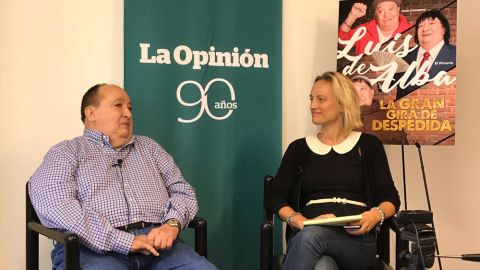 Luis de Alba en entrevista con Sofía Zermoglio para La Opinión