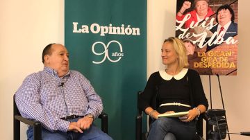Luis de Alba en entrevista con Sofía Zermoglio para La Opinión