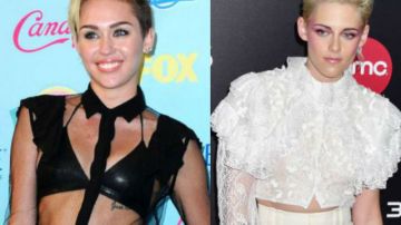 Miley Cyrus y Kristen Stewart
