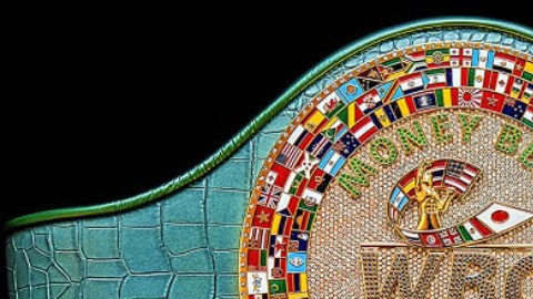El fajín 'Money belt' que estará en juego este 26 de agosto entre Mayweather y McGregor.
