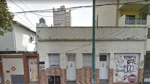 La vivienda de la pareja en Buenos Aires.