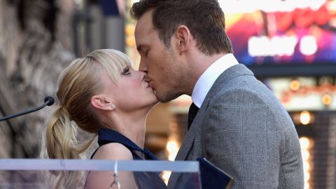 Chris Pratt y Anna Faris