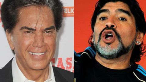 Puma Rodriguez y Maradona
