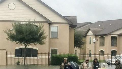 Severas inundaciones en Houston