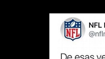 La NFL México dijo en Twitter que el temblor se originó por el triunfo de Chiefs sobre Patriots