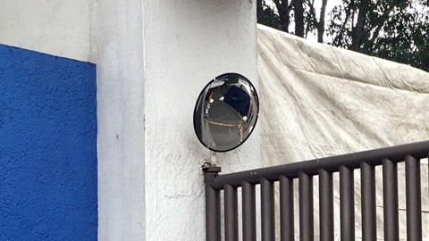 La Noria presentó algunos daños, entre ellos, el desprendimiento de rocas