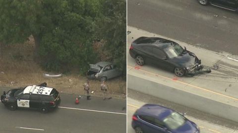 El accidente ha tenido lugar en la autopista 101 cerca del bulevar Westlake