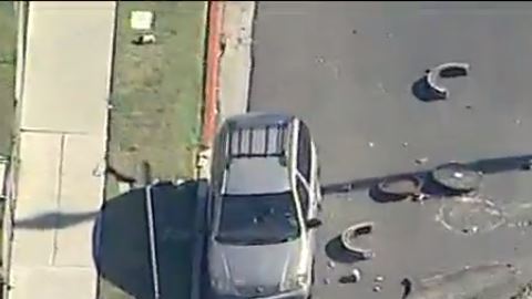 La explosión causó graves destrozos materiales en Hyde Park