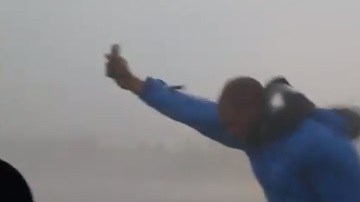 Juston Drake, meteórologo que desafía a la naturaleza