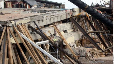 El colegio colapsó en el terremoto del 19 de septiembre de 2017. Agencia Reforma