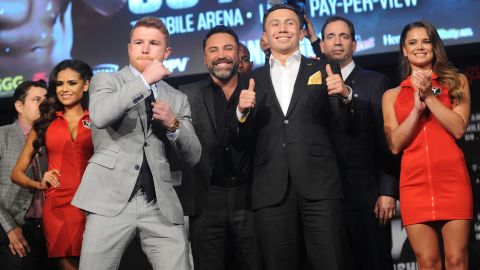Canelo Álvarez y Gennady Golovkin se enfrentarán este sábado en Las Vegas