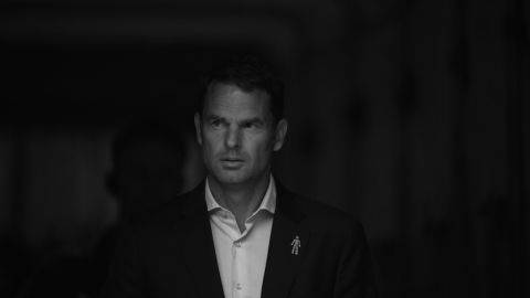 Frank de Boer fue destituido del Crystal Palace, tras cuatro derrotas y sin goles