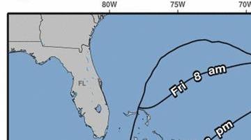 La trayectoria y alcance del huracán María