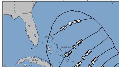 La trayectoria y alcance del huracán María
