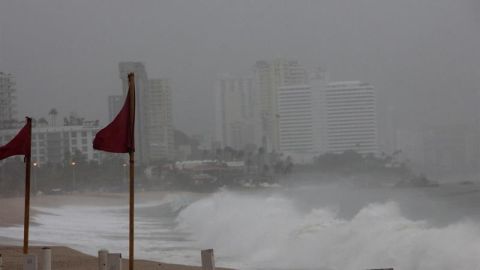 Ya se comienzan a sentir los efectos del huracán en Guerrero