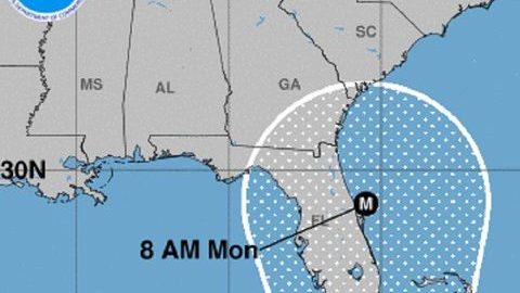 La ruta de Irma en el Caribe