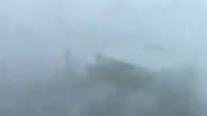 Impactante llegada de Irma