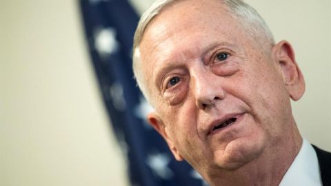 James Mattis, jefe del Pentágono. EFE