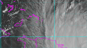 Ya hay fuertes lluvias y vientos de María en Dominicana.