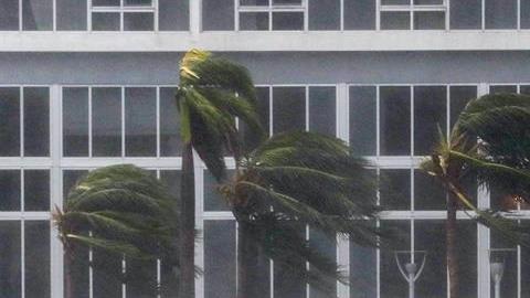 Irma llegó como huracán categoría 4