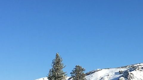 Si vas a las montañas este fin de semana, prepárate para la nieve.