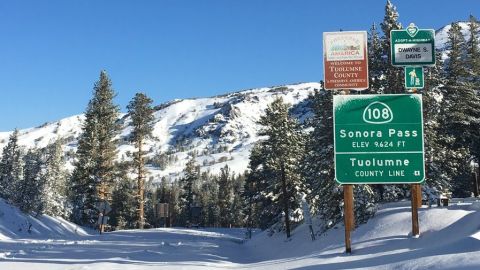 Si vas a las montañas este fin de semana, prepárate para la nieve.