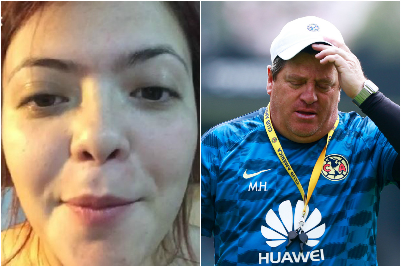 Mishelle Herrera, hija del 'Piojo' Herrera, técnico del Club América, volvió a dar de qué hablar.
