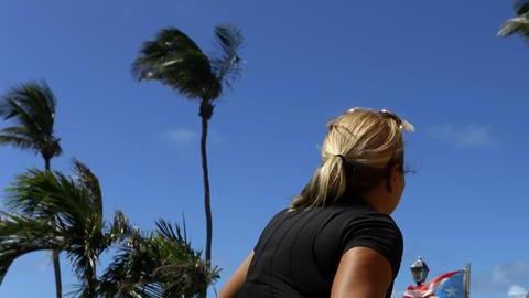 En la isla se toman las medidas preventivas ante el huracán.