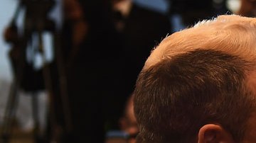 Robbie Williams y su esposa Ayda Field