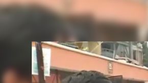 El menor logra salvarse en derrumbe /Foto Especial