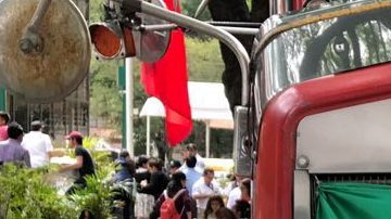 La unidad trasladaba víveres / Agencia Reforma