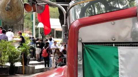 La unidad trasladaba víveres / Agencia Reforma