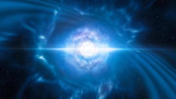 Colisión de estrellas de neutrones