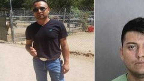 Rodríguez-Martínez (con gafas de sol) y Zapot-Leyva son los sospechosos de este crimen