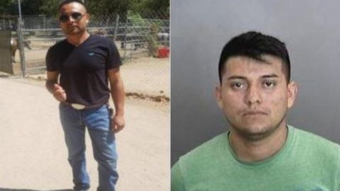 Rodríguez-Martínez (con gafas de sol) y Zapot-Leyva son los sospechosos de este crimen
