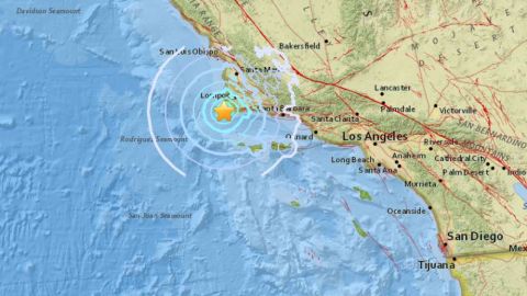 Un terremoto de 4.3 grados sacude la costa de Lompoc, condado de Santa Bárbara