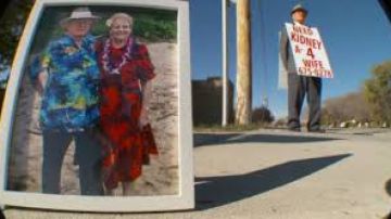 Un anciano de 74 años de Utah pide un riñón para su mujer.