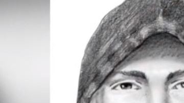 La policía describe al sospechoso como un hispano de 25 a 30 años
