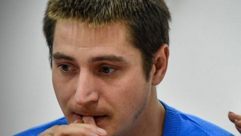 Maxim Lapunov dice que fue retenido por la policía durante 12 días. Getty